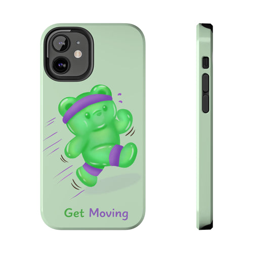 "Get Moving"  Gummy Life Tough iPhone Case