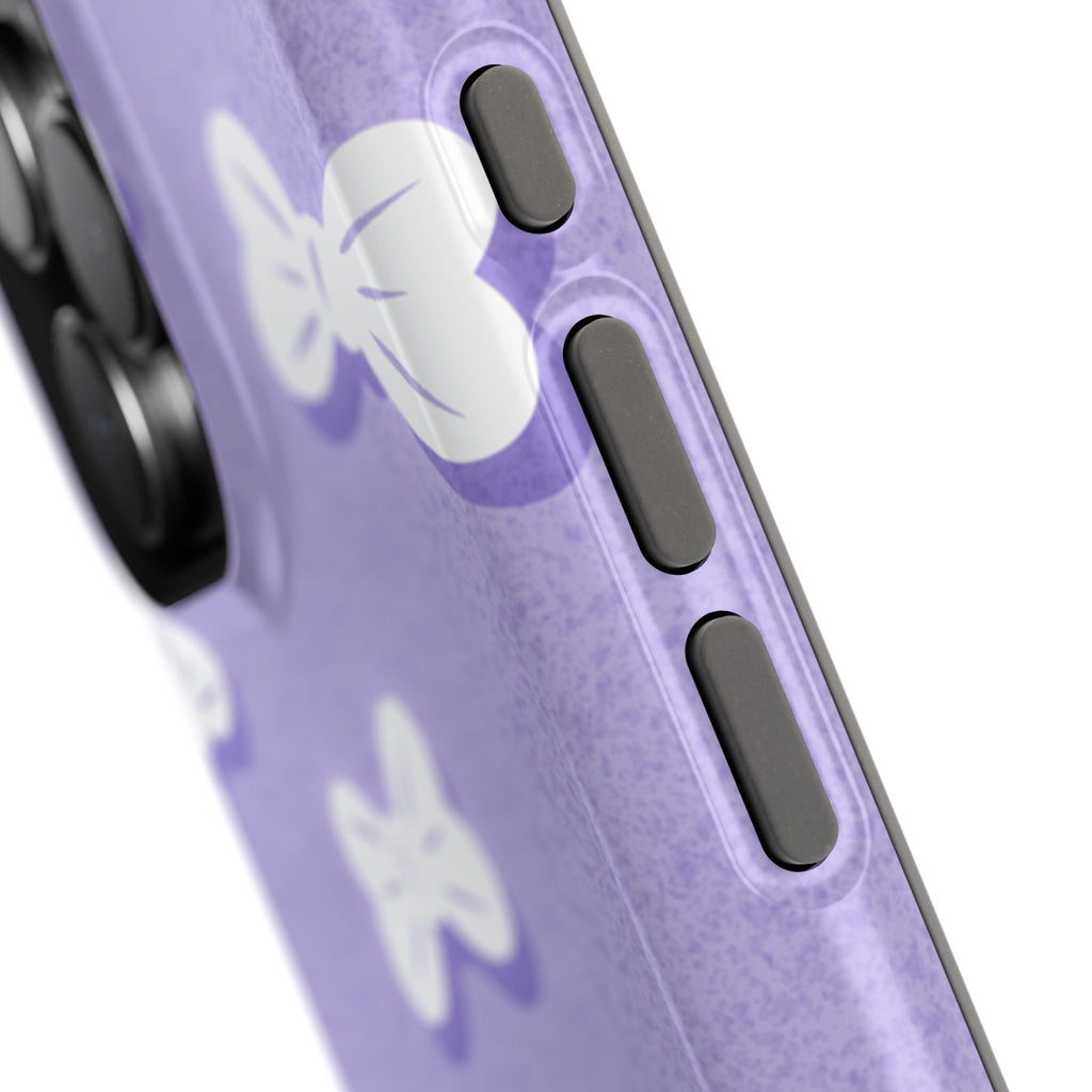 Bow Babe – Soft Sky Lavender MagSafe iPhone Case