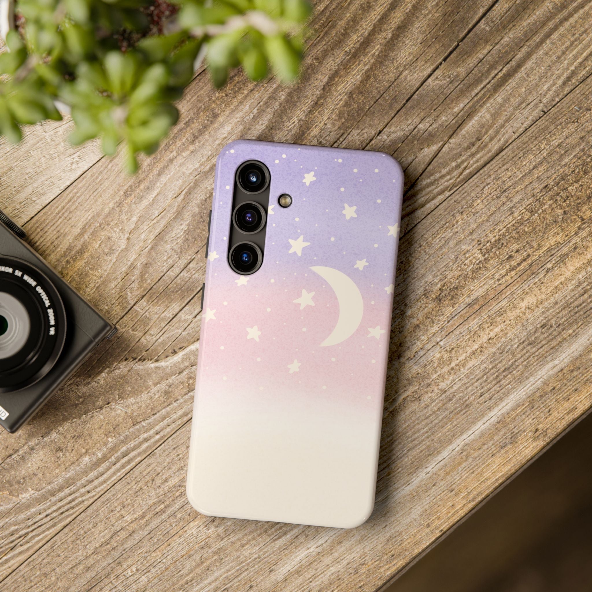 Moonlight Fade Pastel Celestial Tough Samsung Case