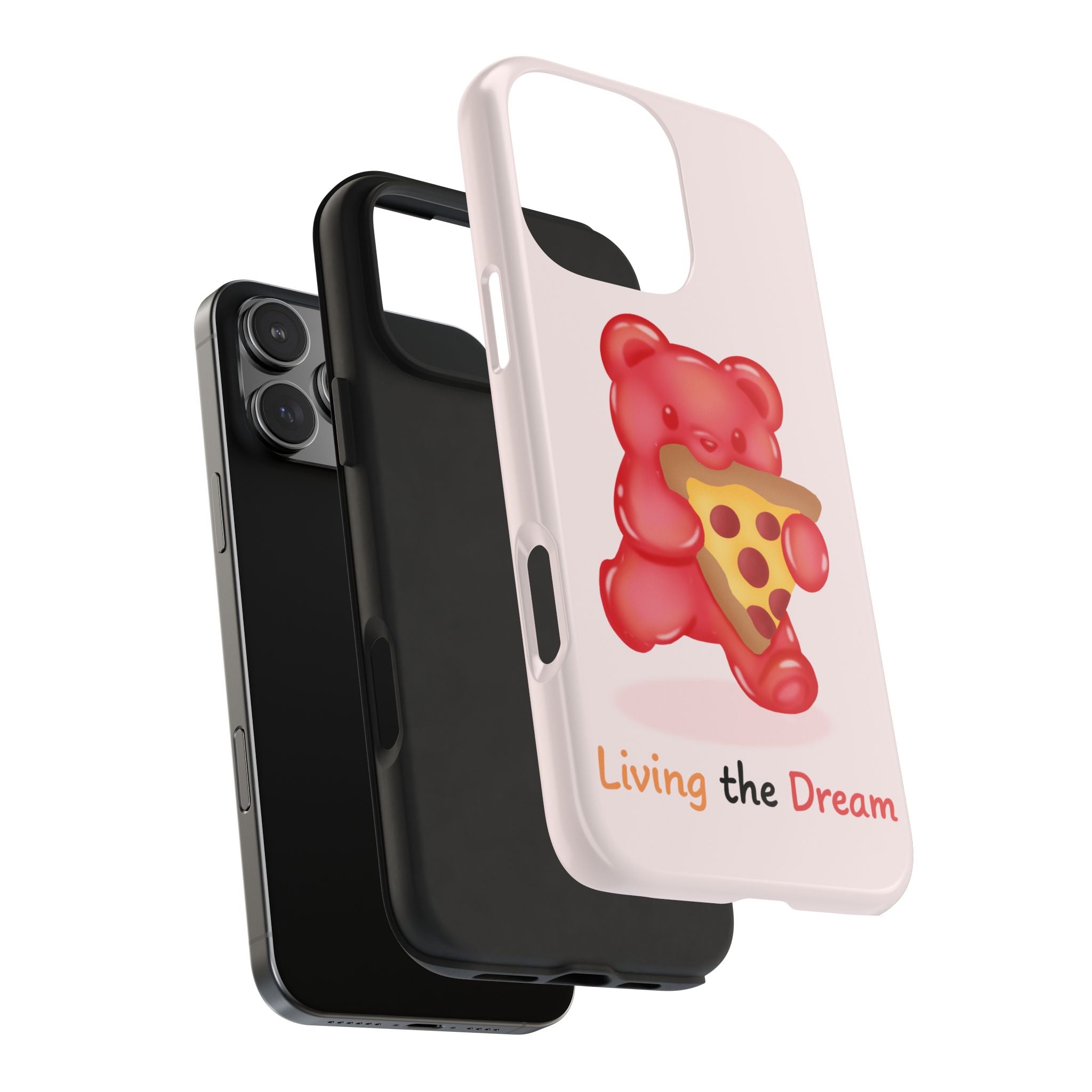 "Living the Dream" Gummy Life Tough iPhone Case