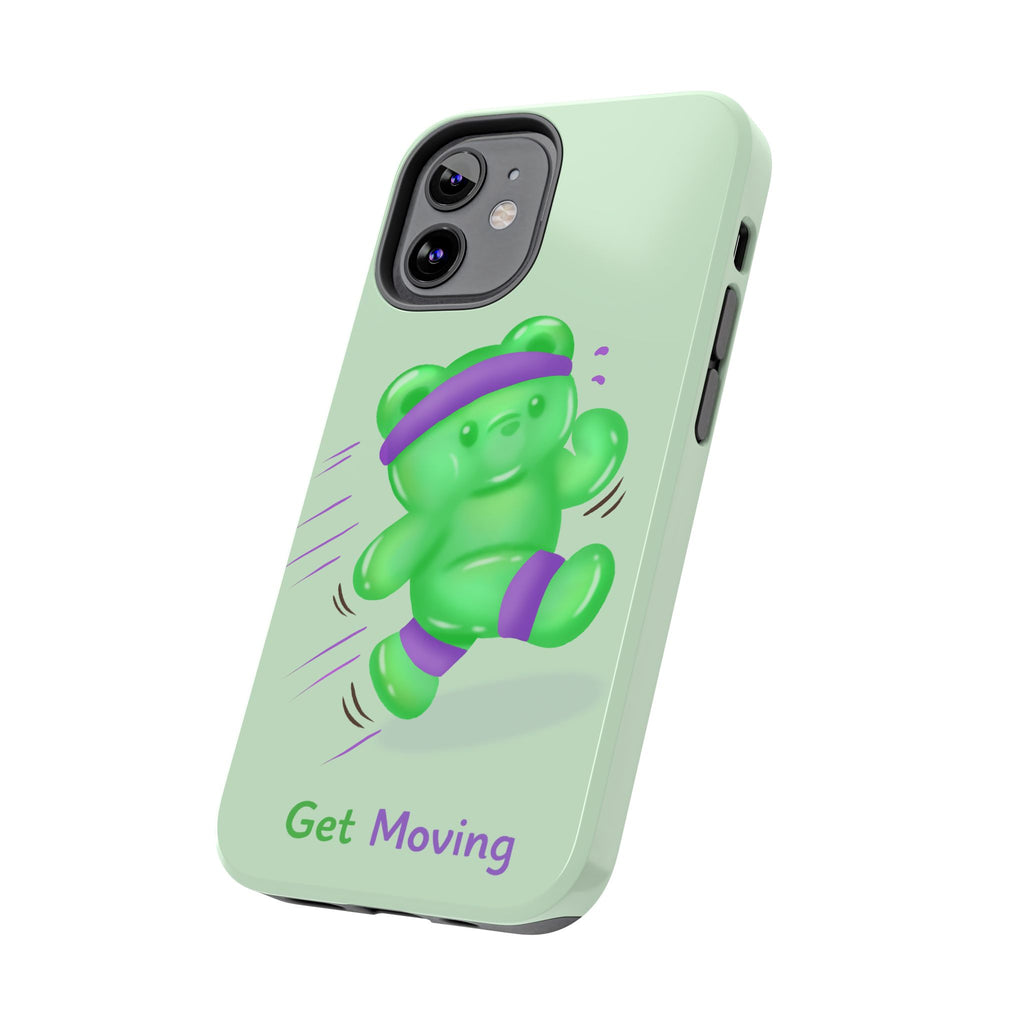 "Get Moving"  Gummy Life Tough iPhone Case