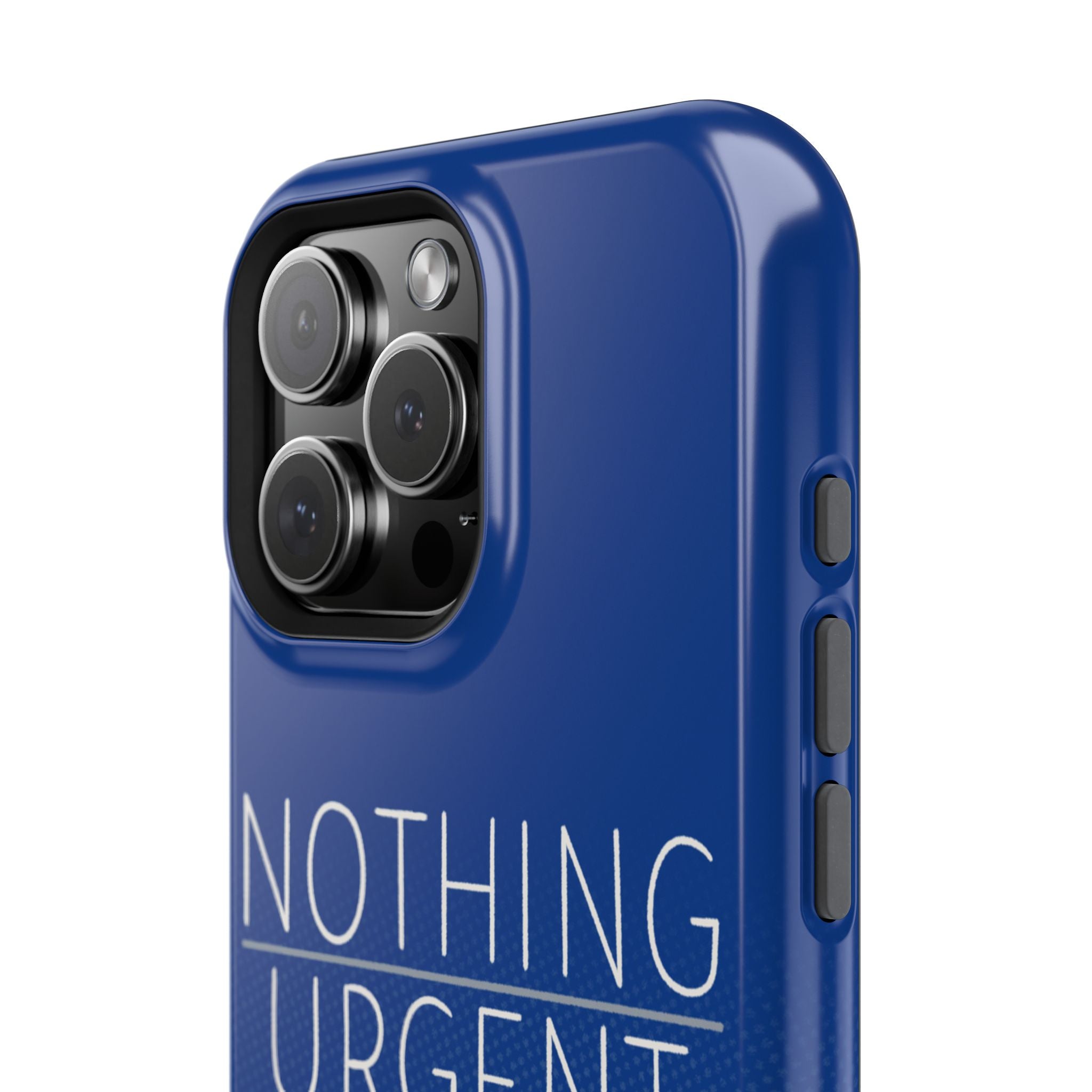 "NOTHING URGENT" Bold Type MagSafe iPhone Case