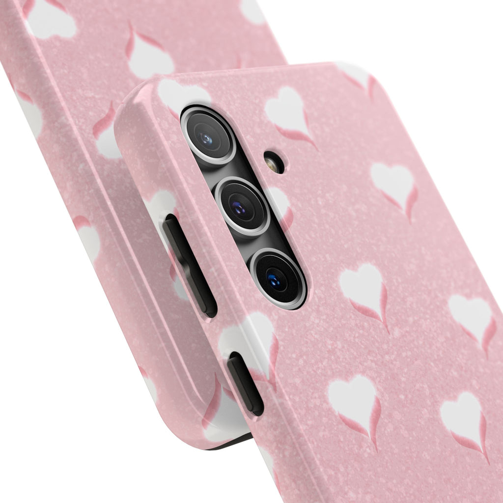 Blush Heart Glow – Blush Pink Tough Samsung Case