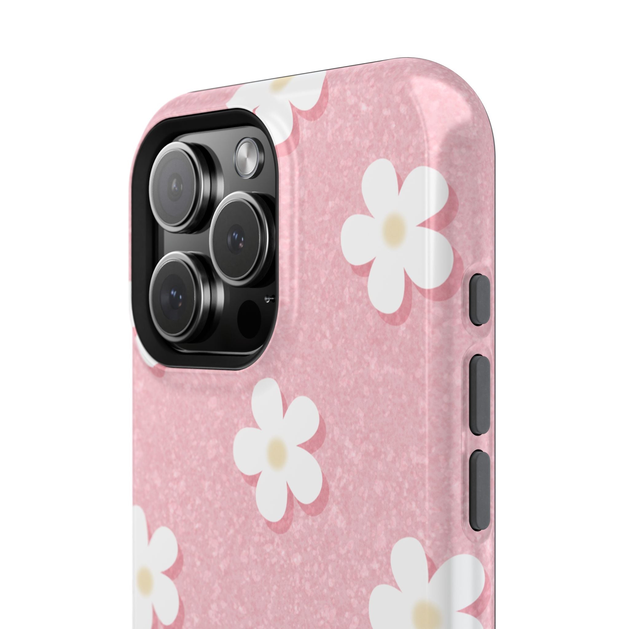 Daisy Daydream – Light Scatter Blush Pink MagSafe iPhone Case