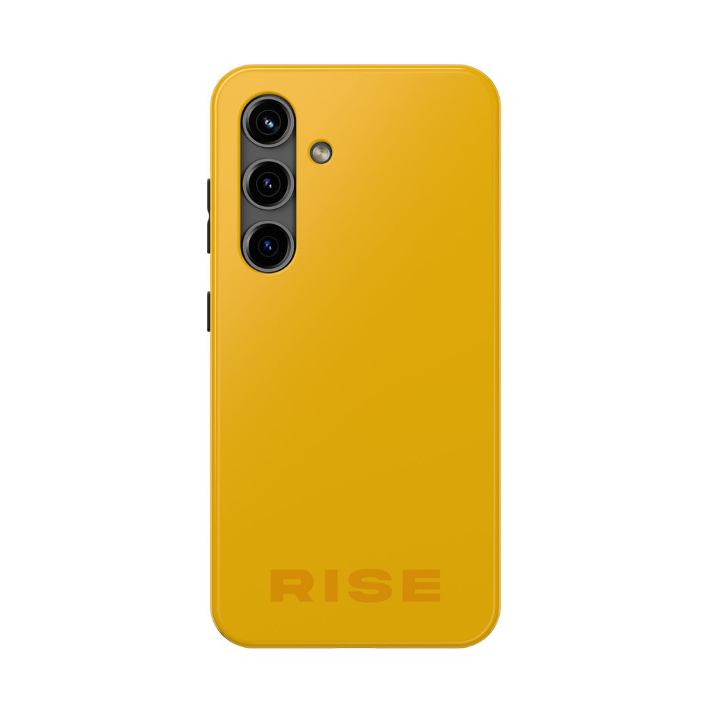 "RISE" Solar Yellow Power Hues Tough Samsung Case
