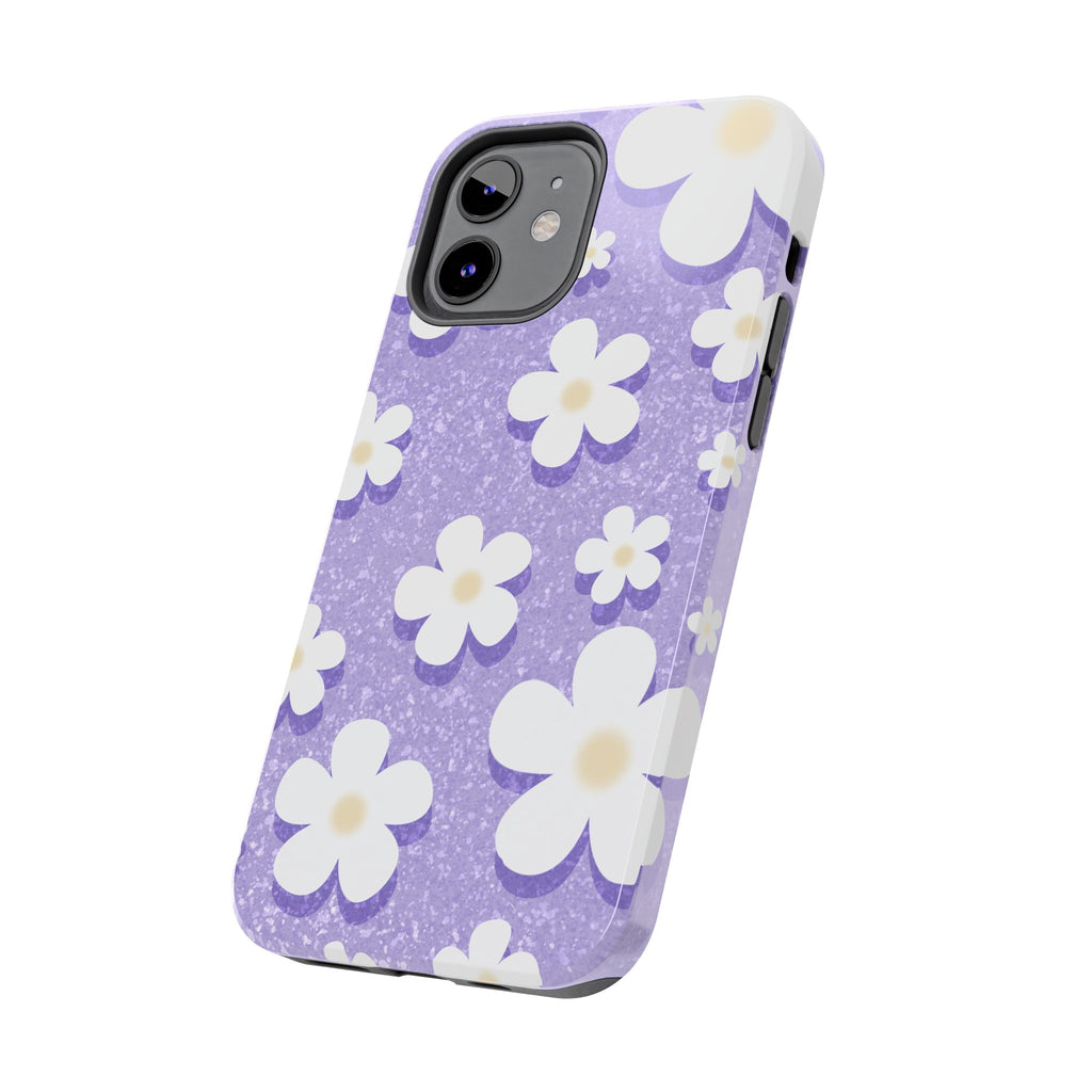 Daisy Daydream – Soft Lilac Tough iPhone Case