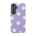 Daisy Daydream – Light Scatter Lilac Tough Samsung Case
