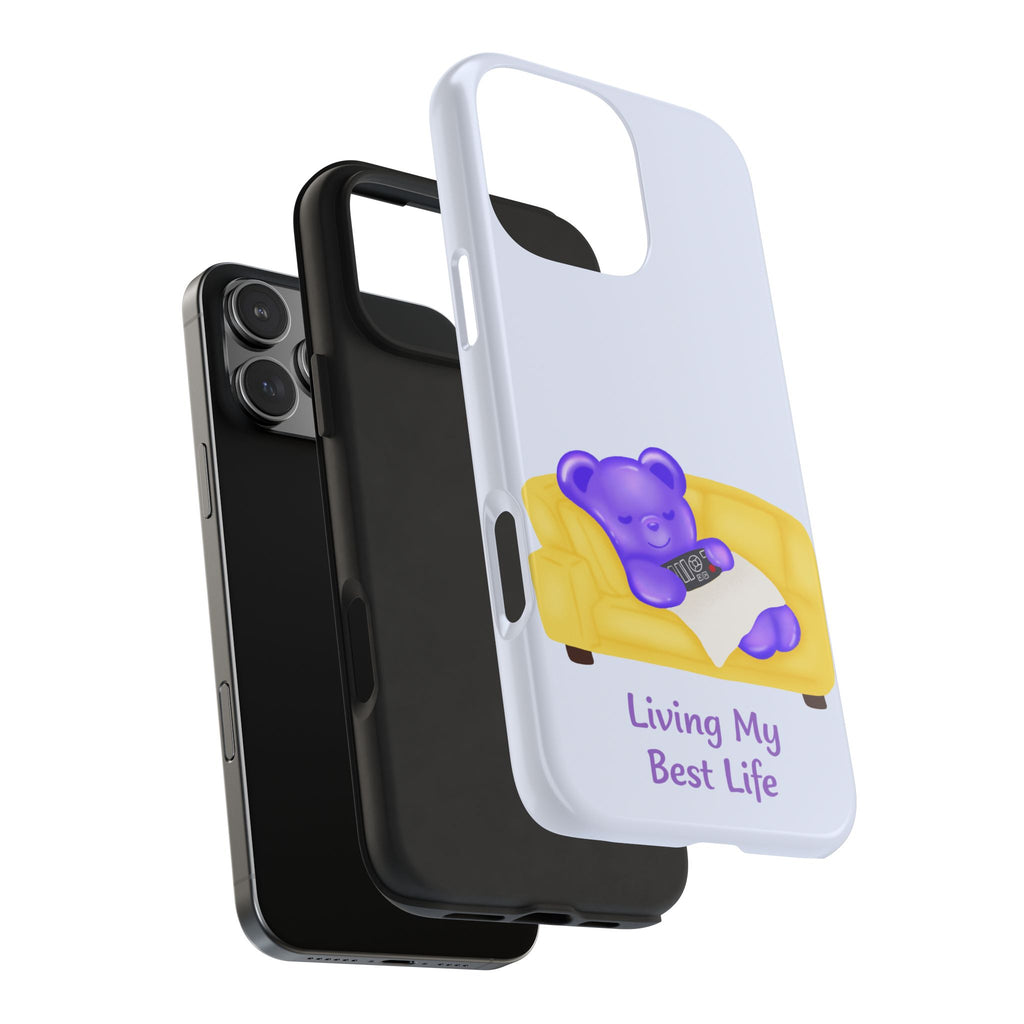 "Living My Best Life" Gummy Life Tough iPhone Case
