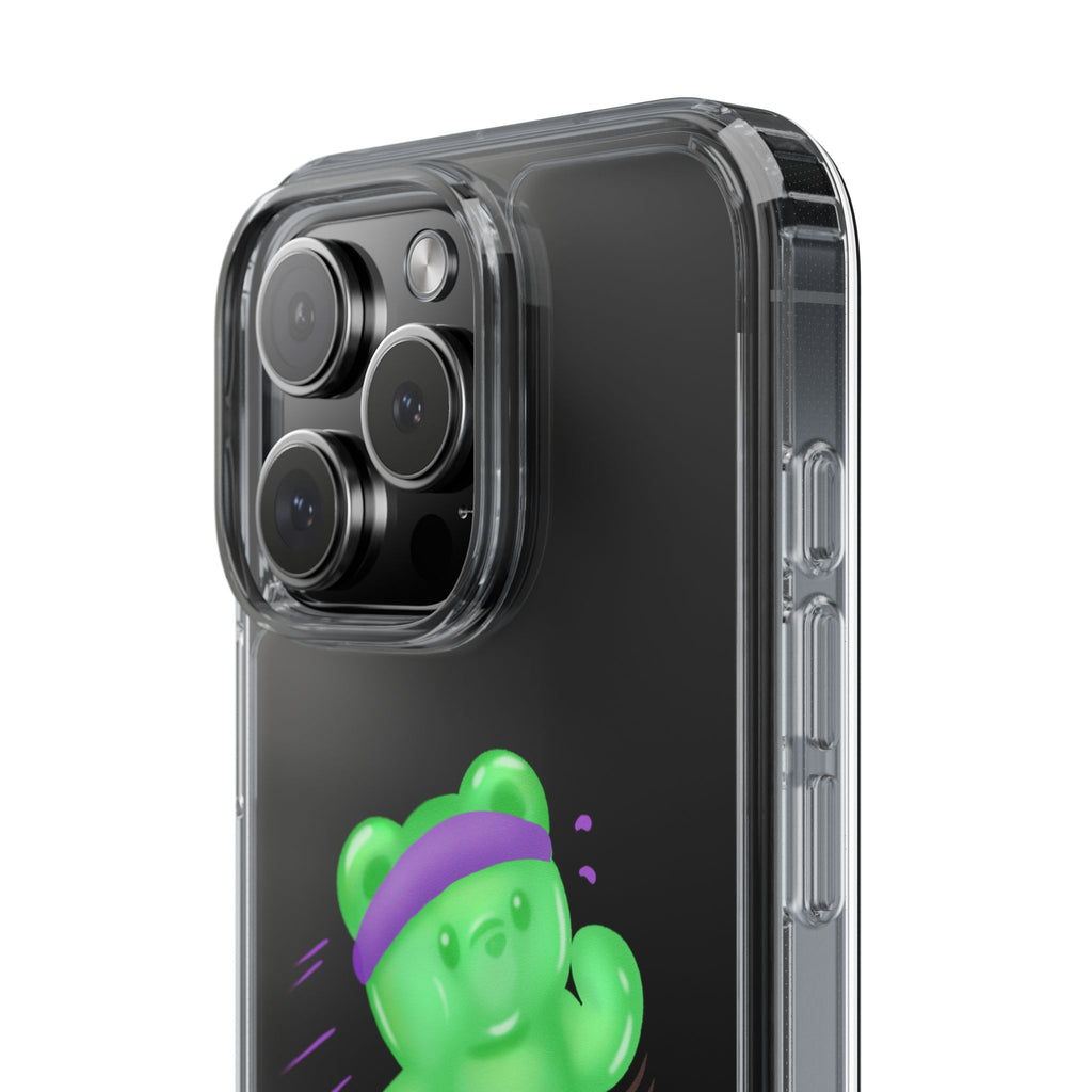 "Get Moving"  Gummy Life Clear Phone Case