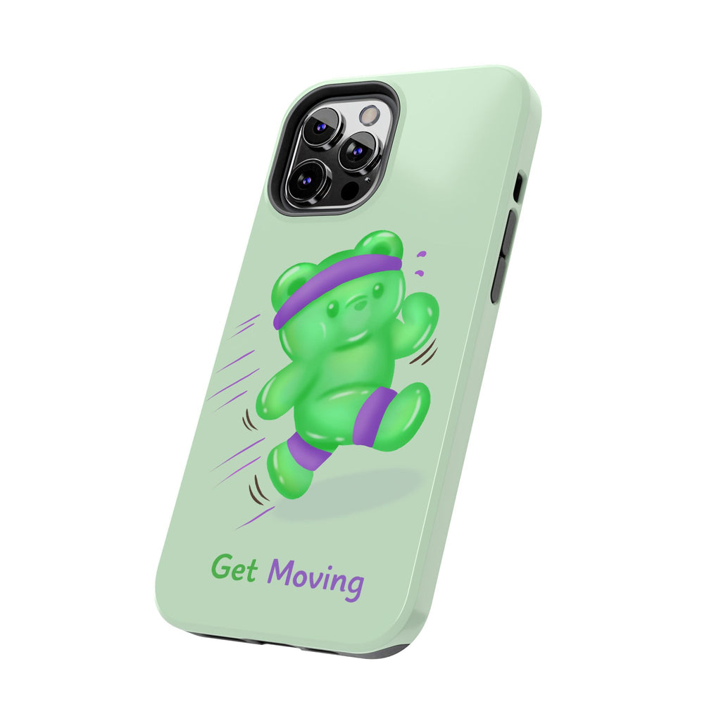 "Get Moving"  Gummy Life Tough iPhone Case