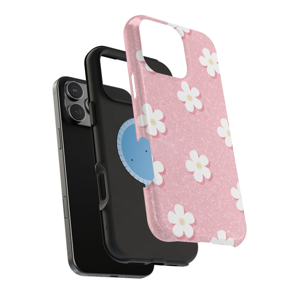 Daisy Daydream – Light Scatter Blush Pink MagSafe iPhone Case