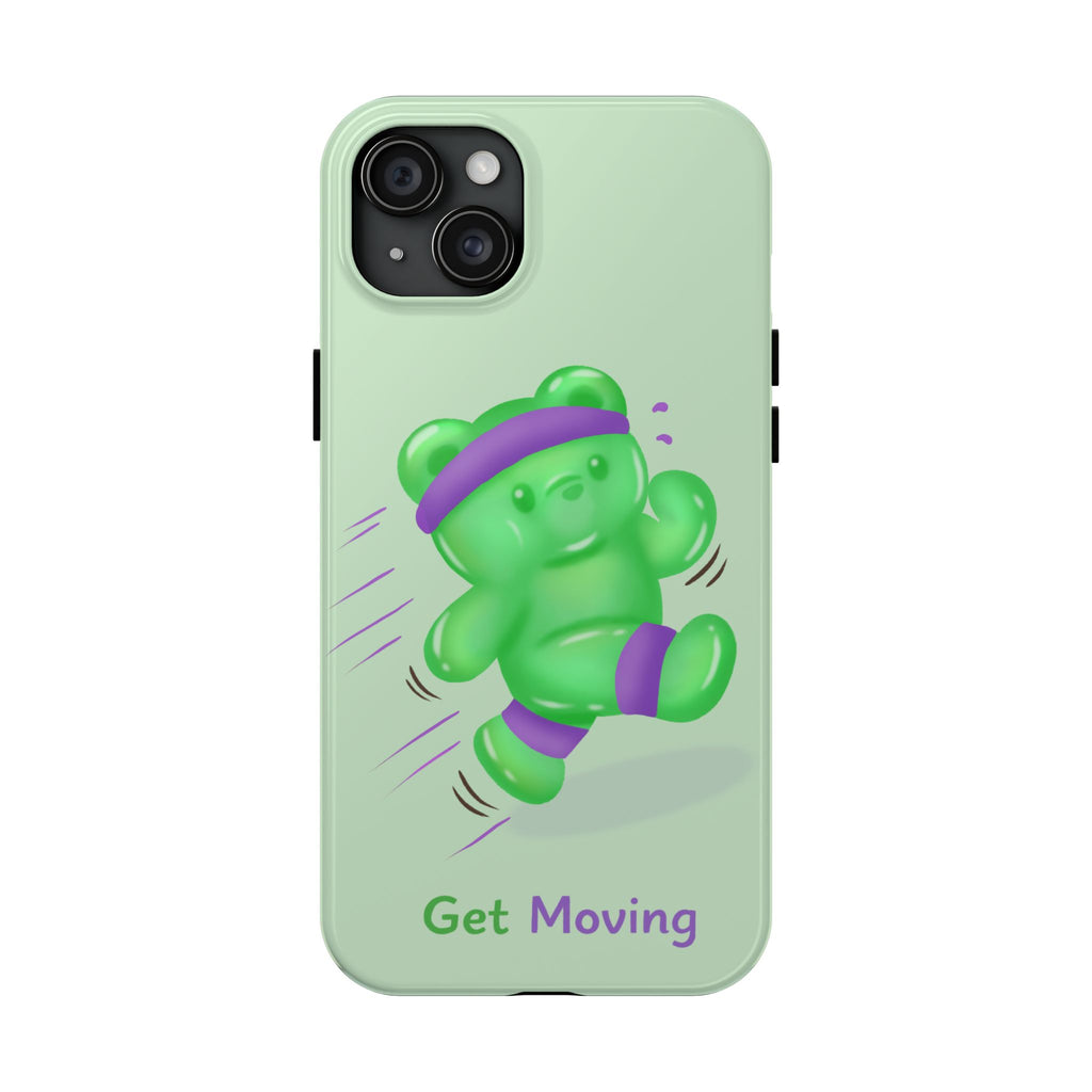 "Get Moving"  Gummy Life Tough iPhone Case