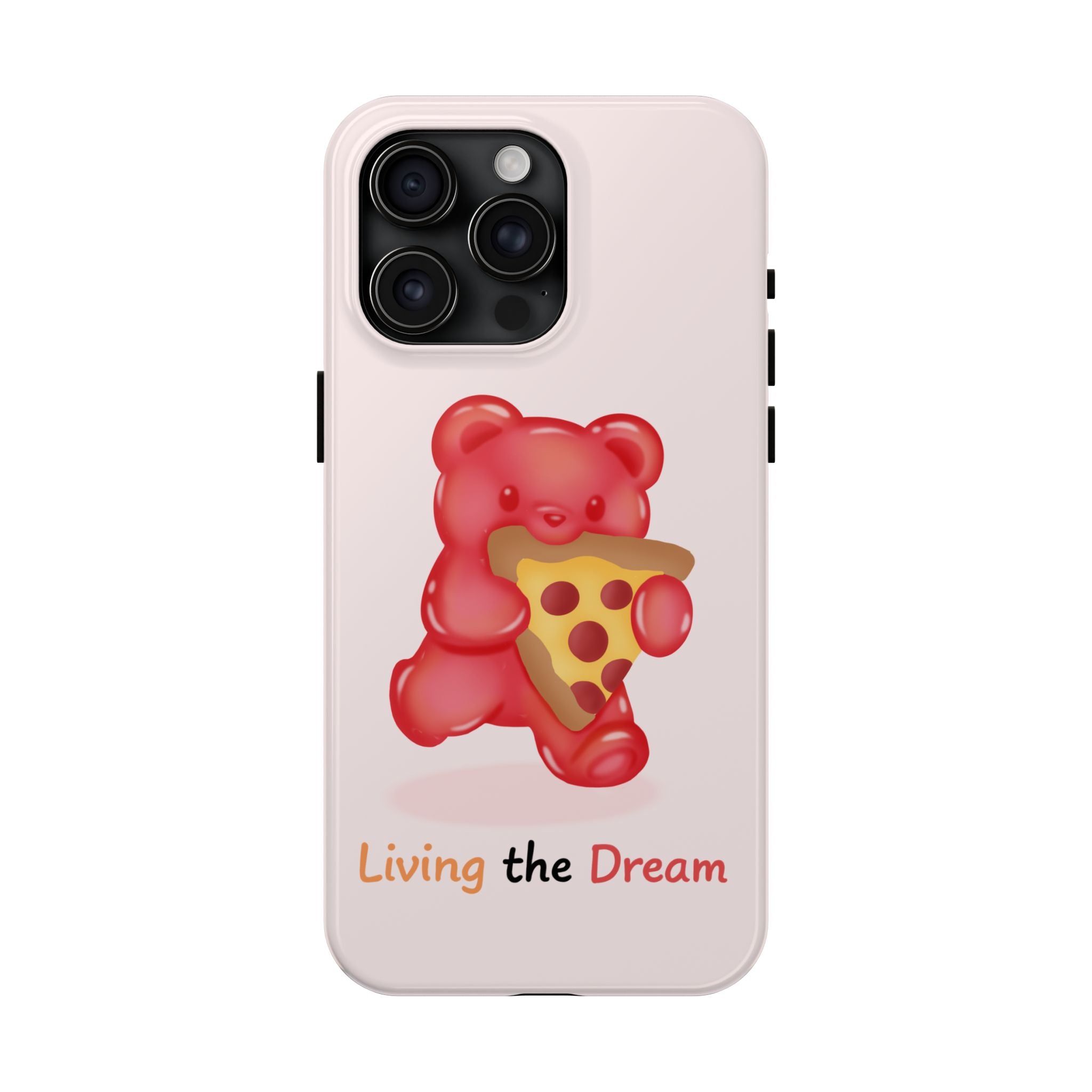 "Living the Dream" Gummy Life Tough iPhone Case
