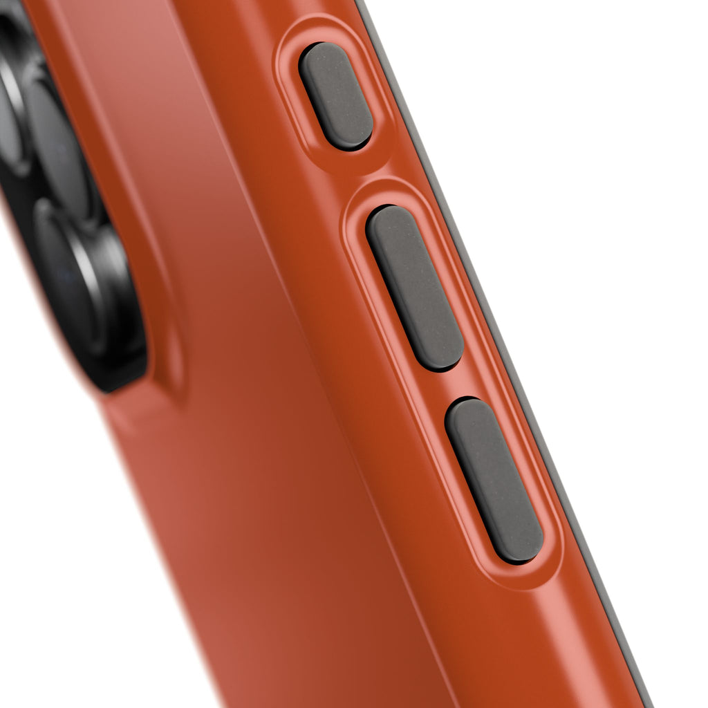 "STEADY" Burnt Orange Power Hues  MagSafe iPhone Case