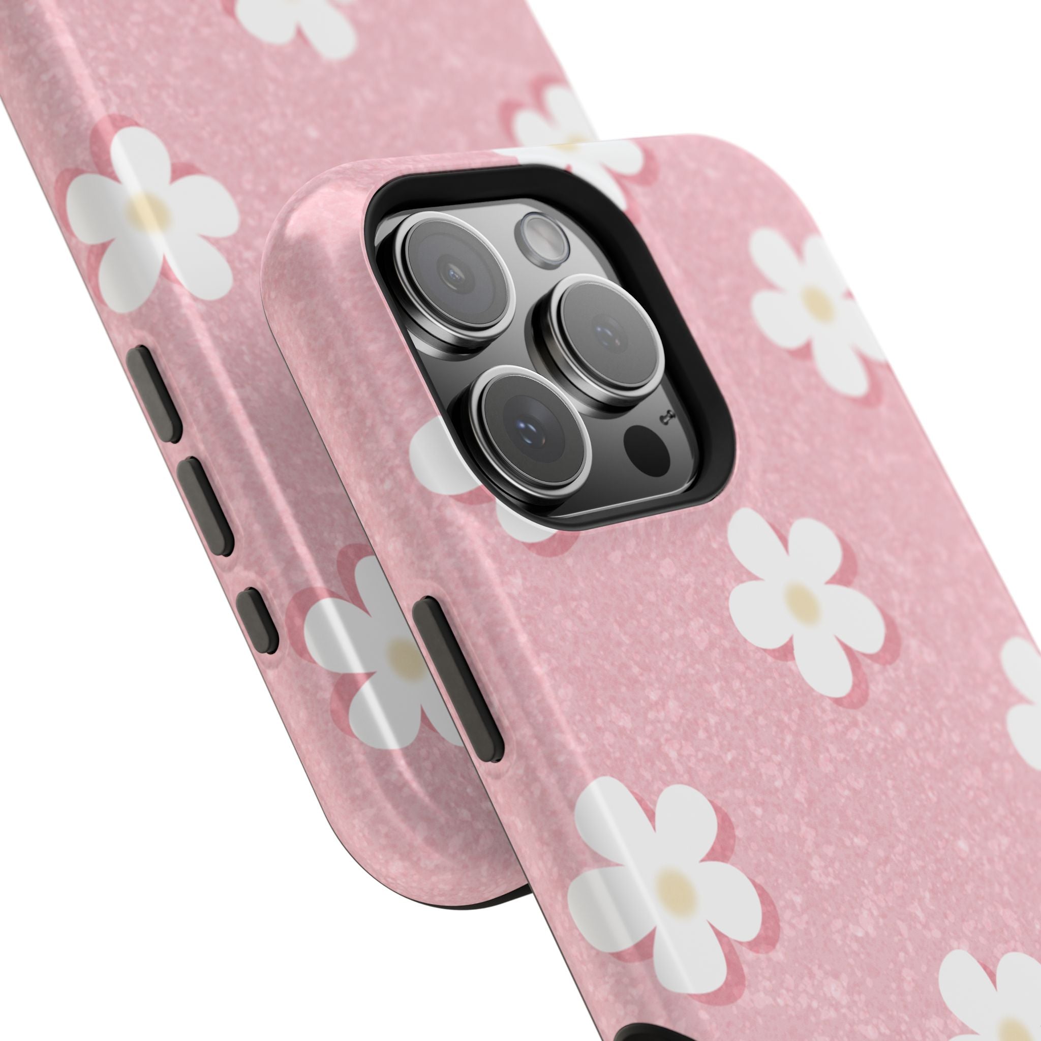 Daisy Daydream – Light Scatter Blush Pink MagSafe iPhone Case