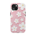 Daisy Daydream – Blush Pink Tough iPhone Case