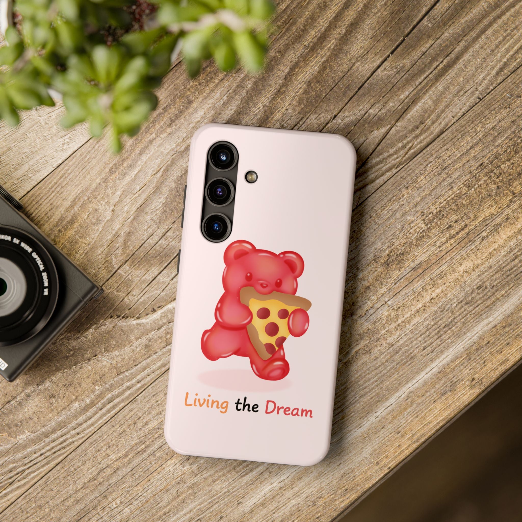 "Living the Dream"  Gummy Life Tough Samsung Case