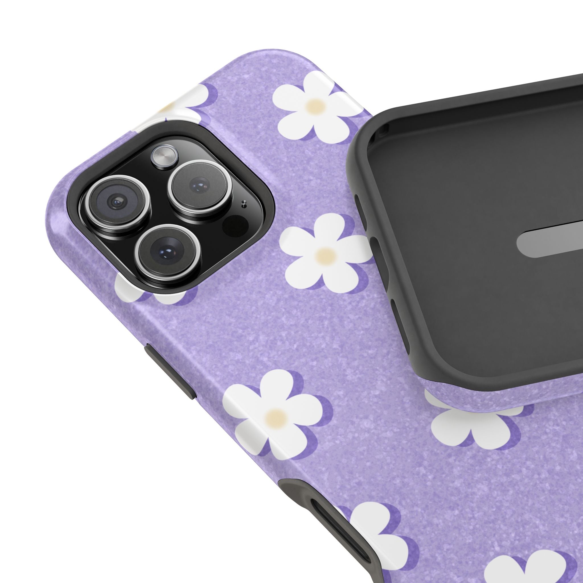 Daisy Daydream – Light Scatter Lavender MagSafe iPhone Case