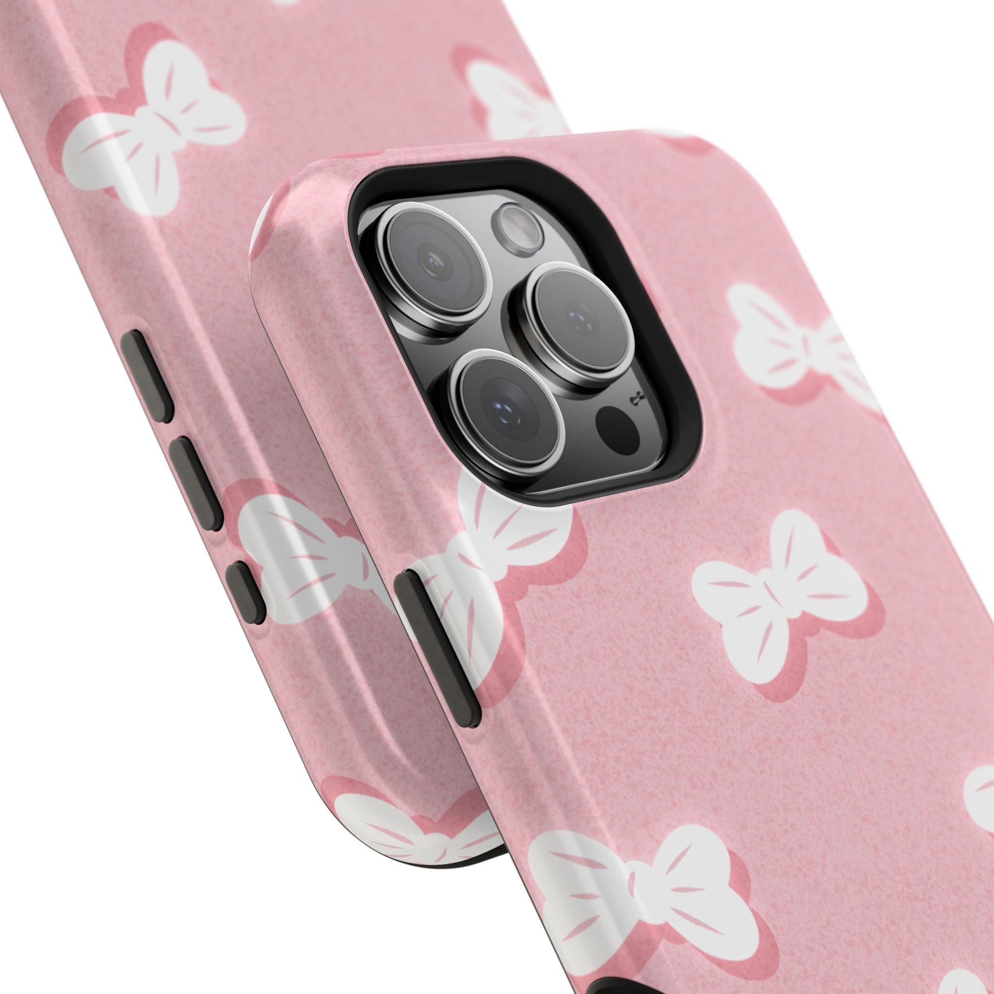 Bow Babe – Blush Pink MagSafe iPhone Case