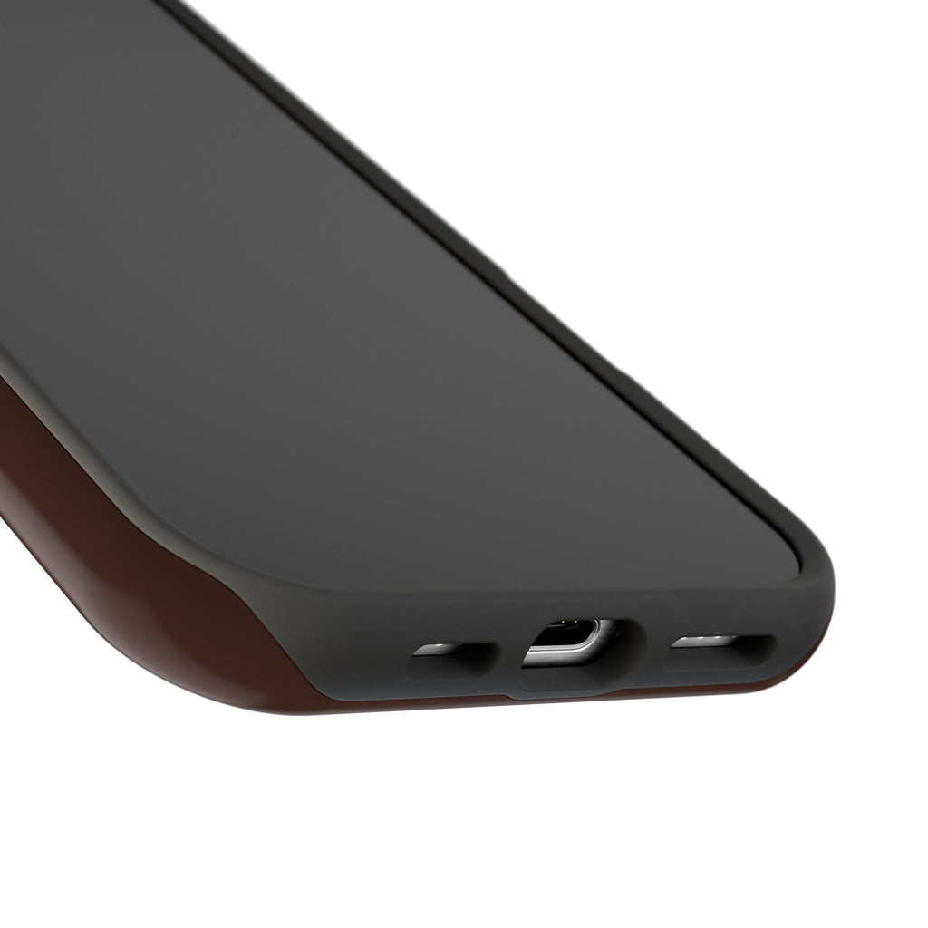 "ROOTED" Chocolate Luxe Power Hues  MagSafe iPhone Case