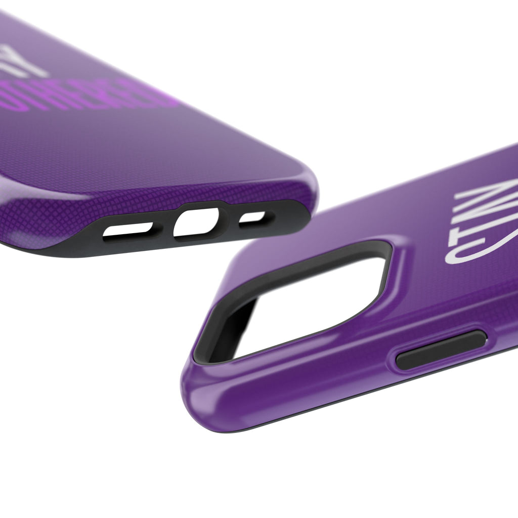"STAY UNBOTHERED" Bold Type MagSafe iPhone Case
