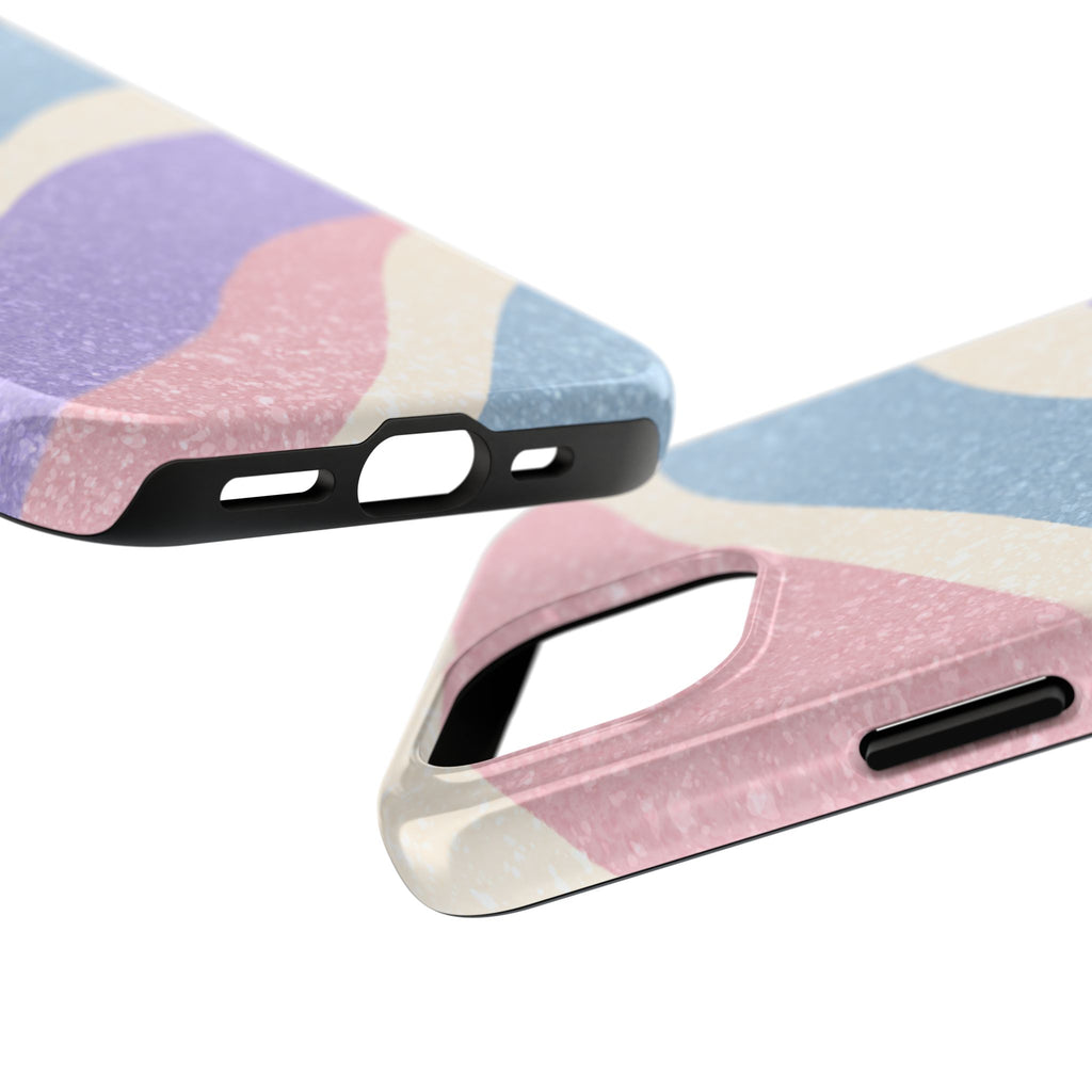 Marshmallow Swirl Tough iPhone Case