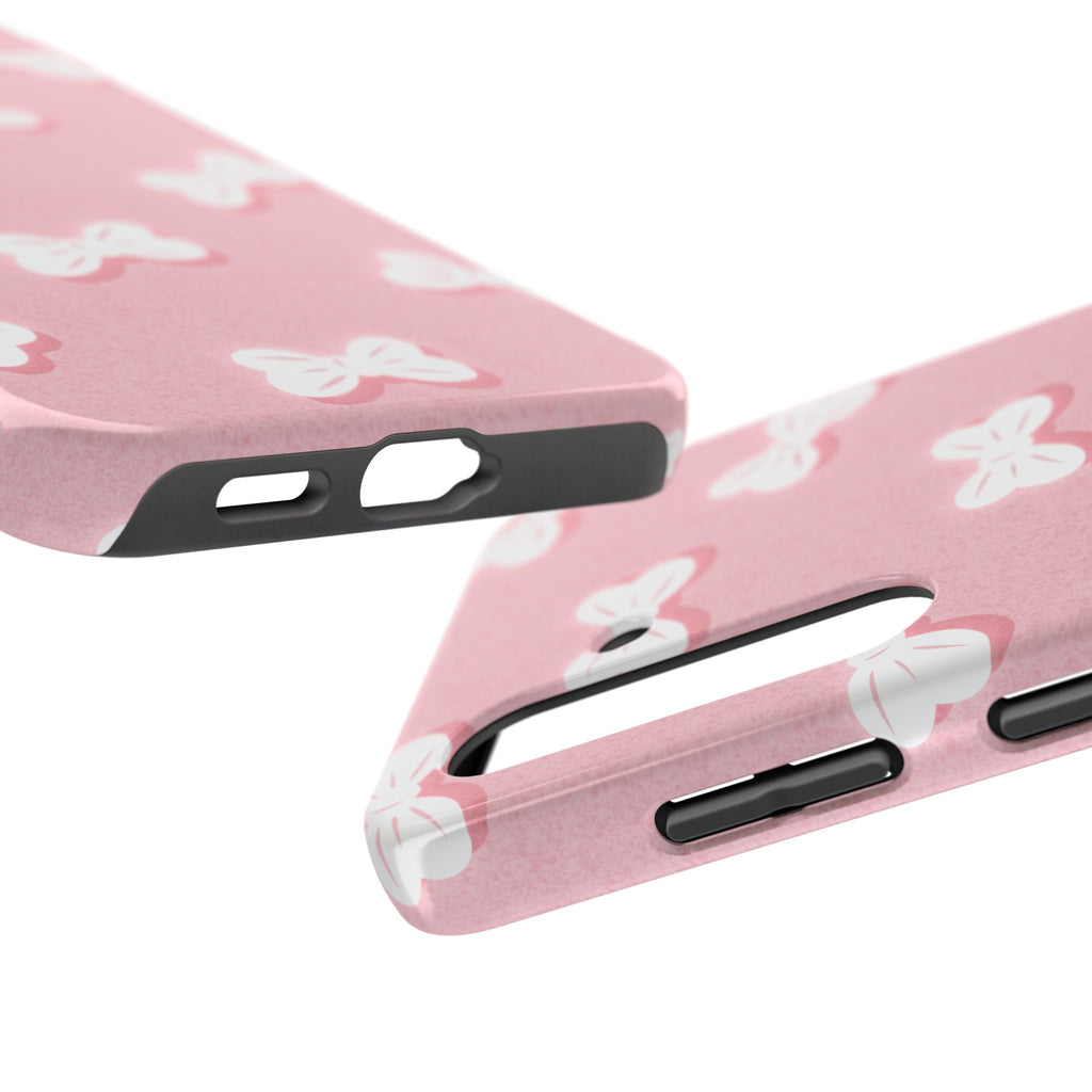 Bow Babe – Blush Pink Tough Samsung Case