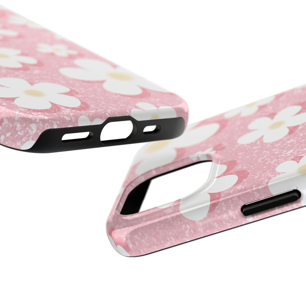Daisy Daydream – Blush Pink Tough iPhone Case