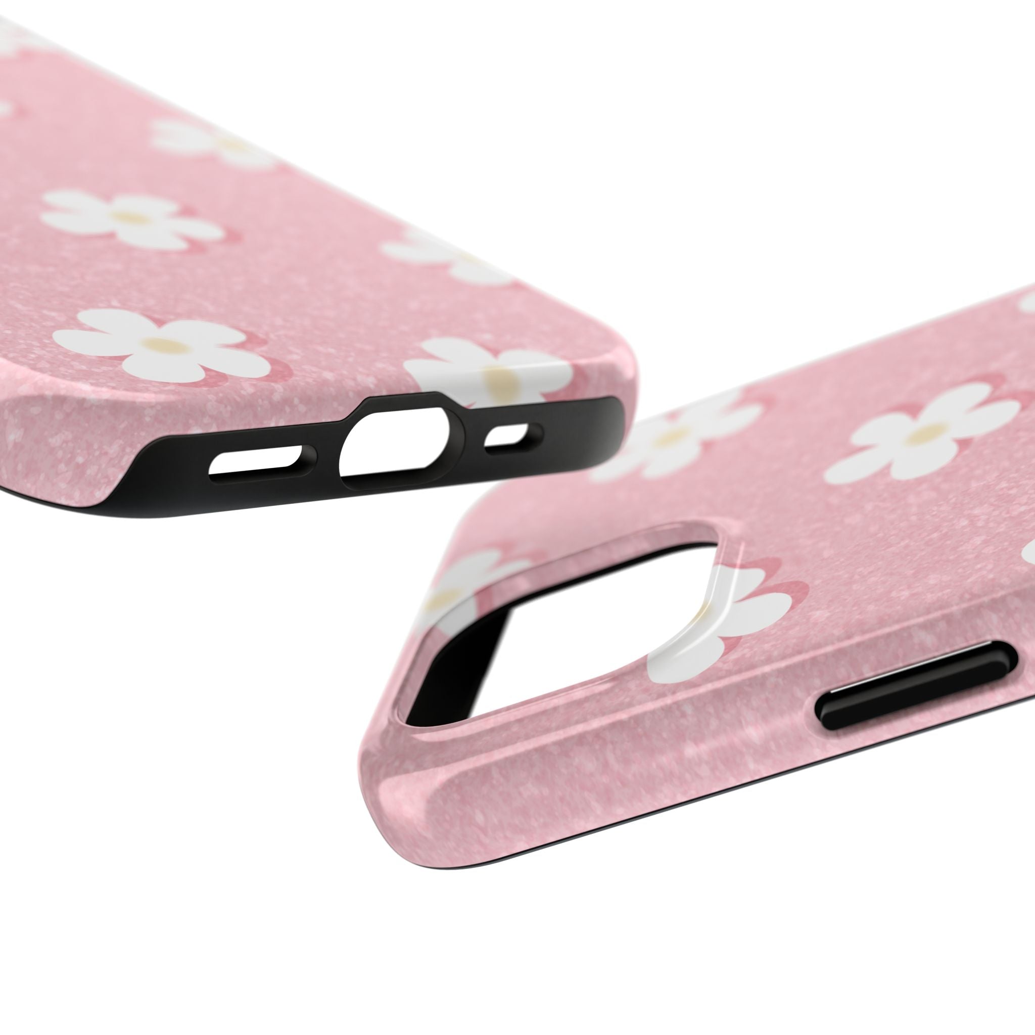 Daisy Daydream – Light Scatter Blush Pink Tough iPhone Case