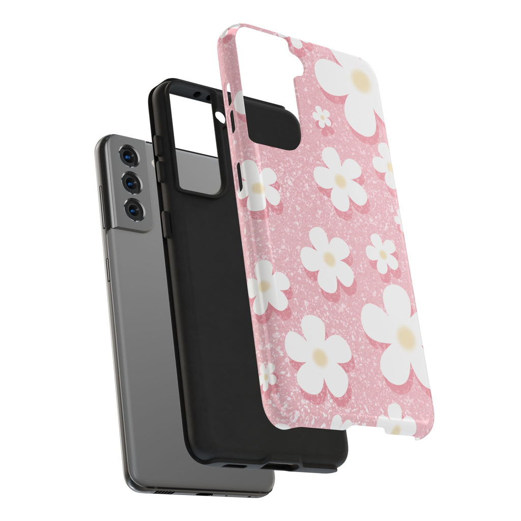Daisy Daydream – Blush Pink Tough Samsung Case