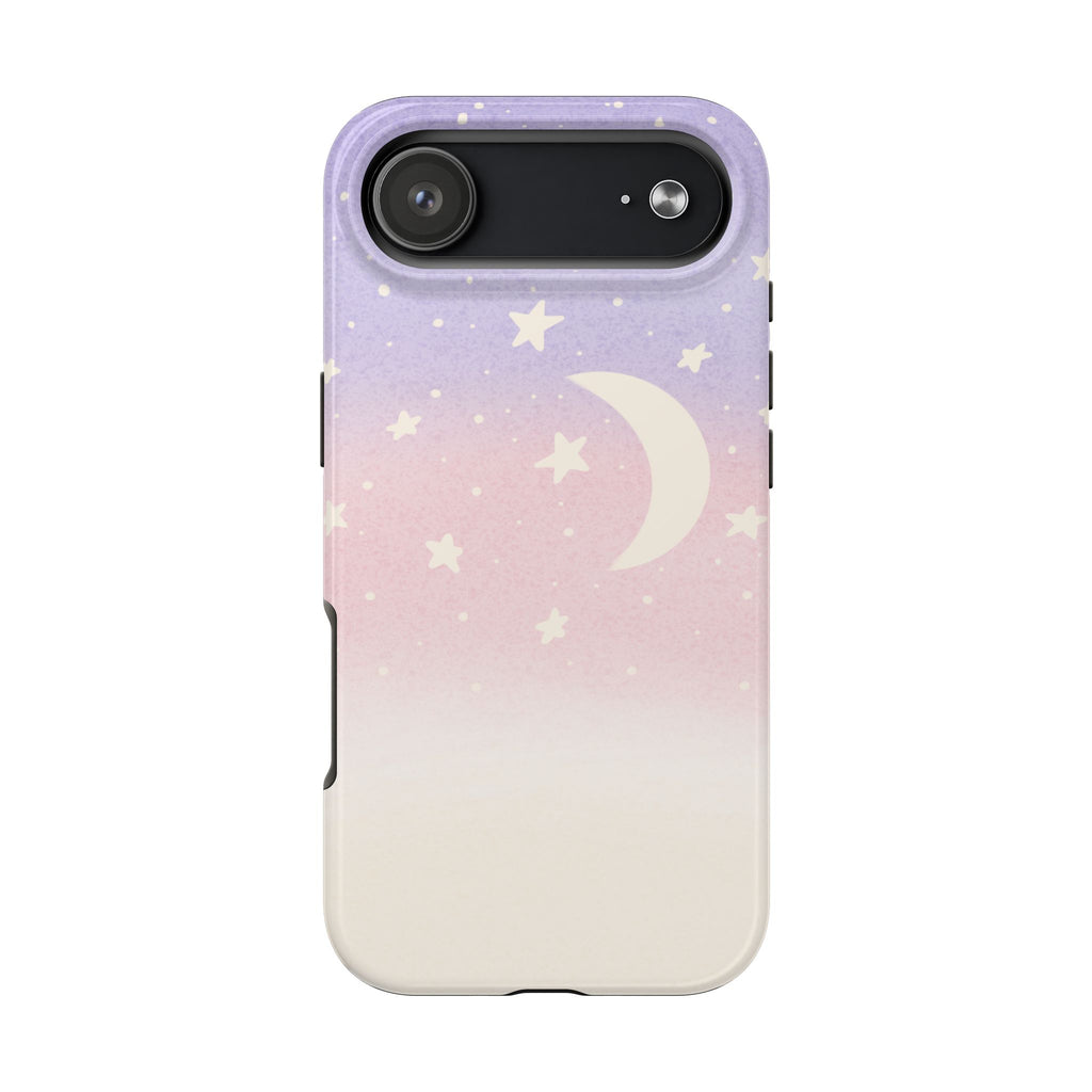 Moonlight Fade Pastel Celestial Tough iPhone Case