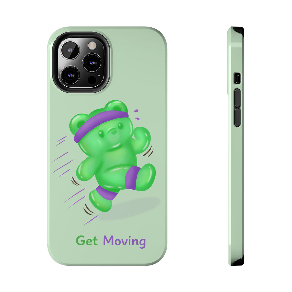 "Get Moving"  Gummy Life Tough iPhone Case