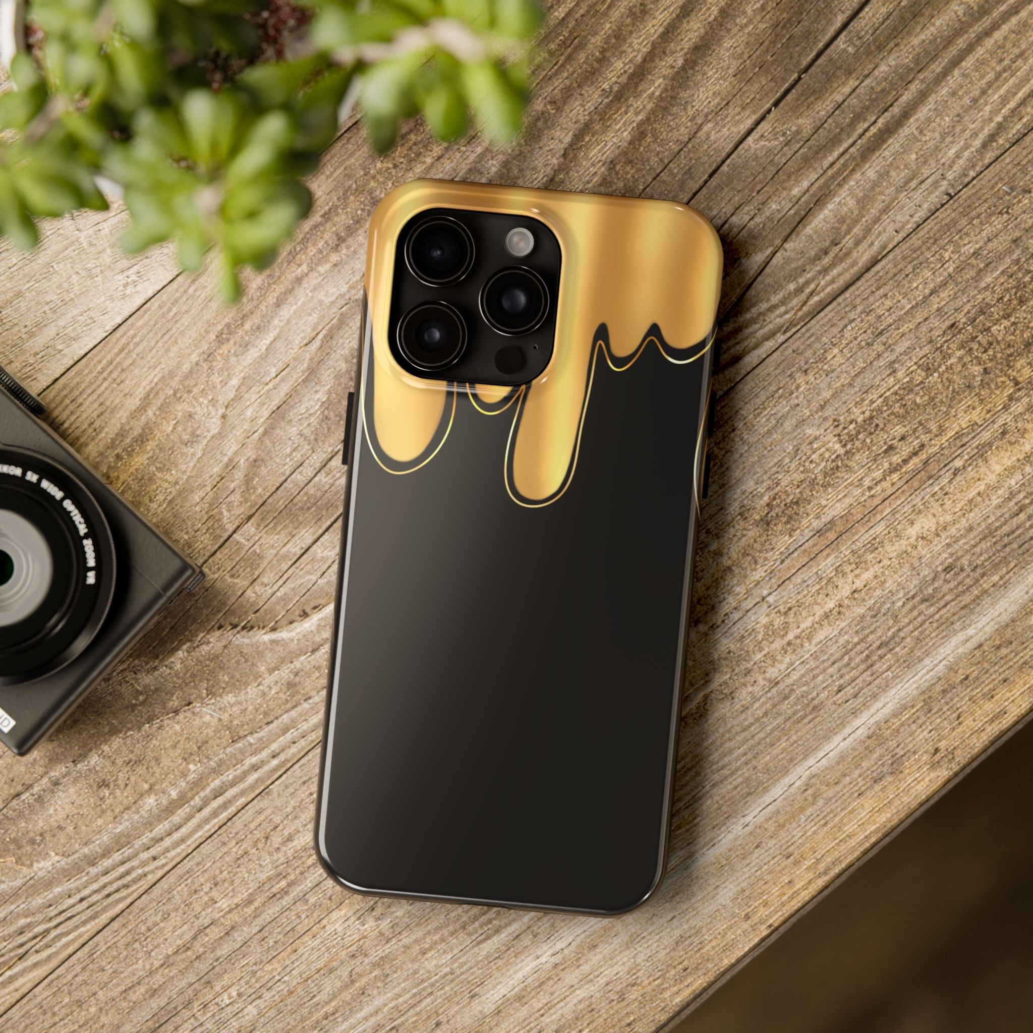 Dripped In Gold Urban Soul Tough iPhone Case