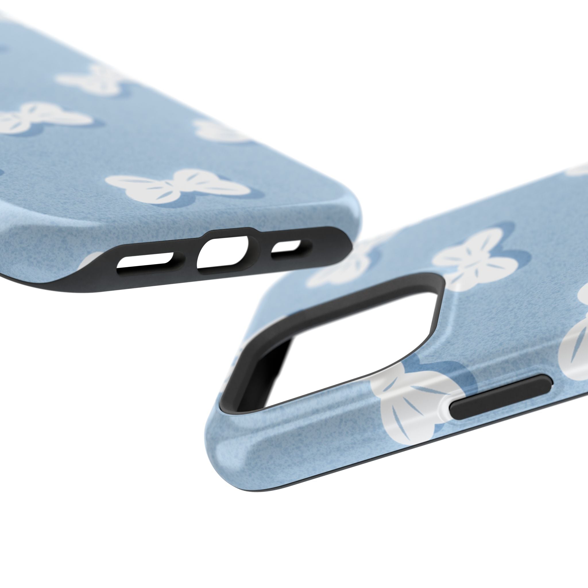 Bow Babe – Soft Sky Blue MagSafe iPhone Case