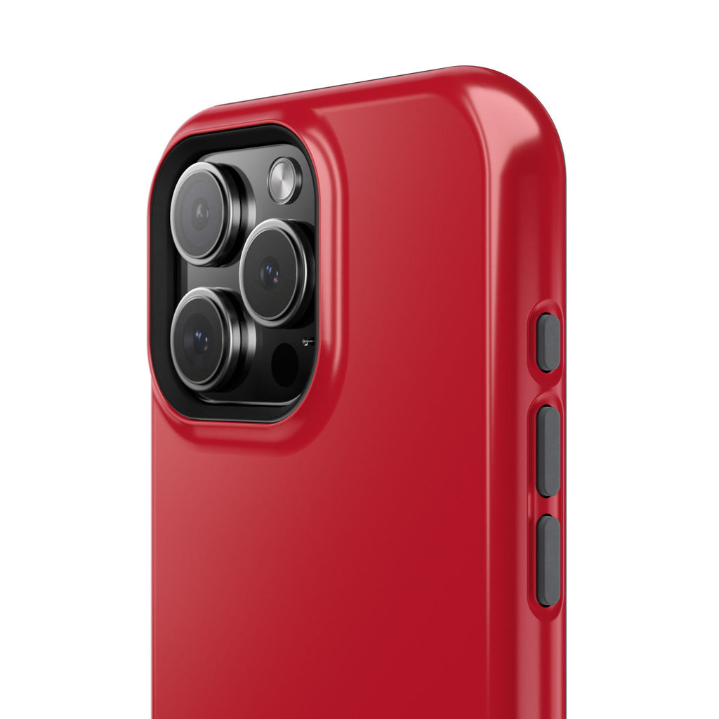 "BOLD" Red Power Hues  MagSafe iPhone Case