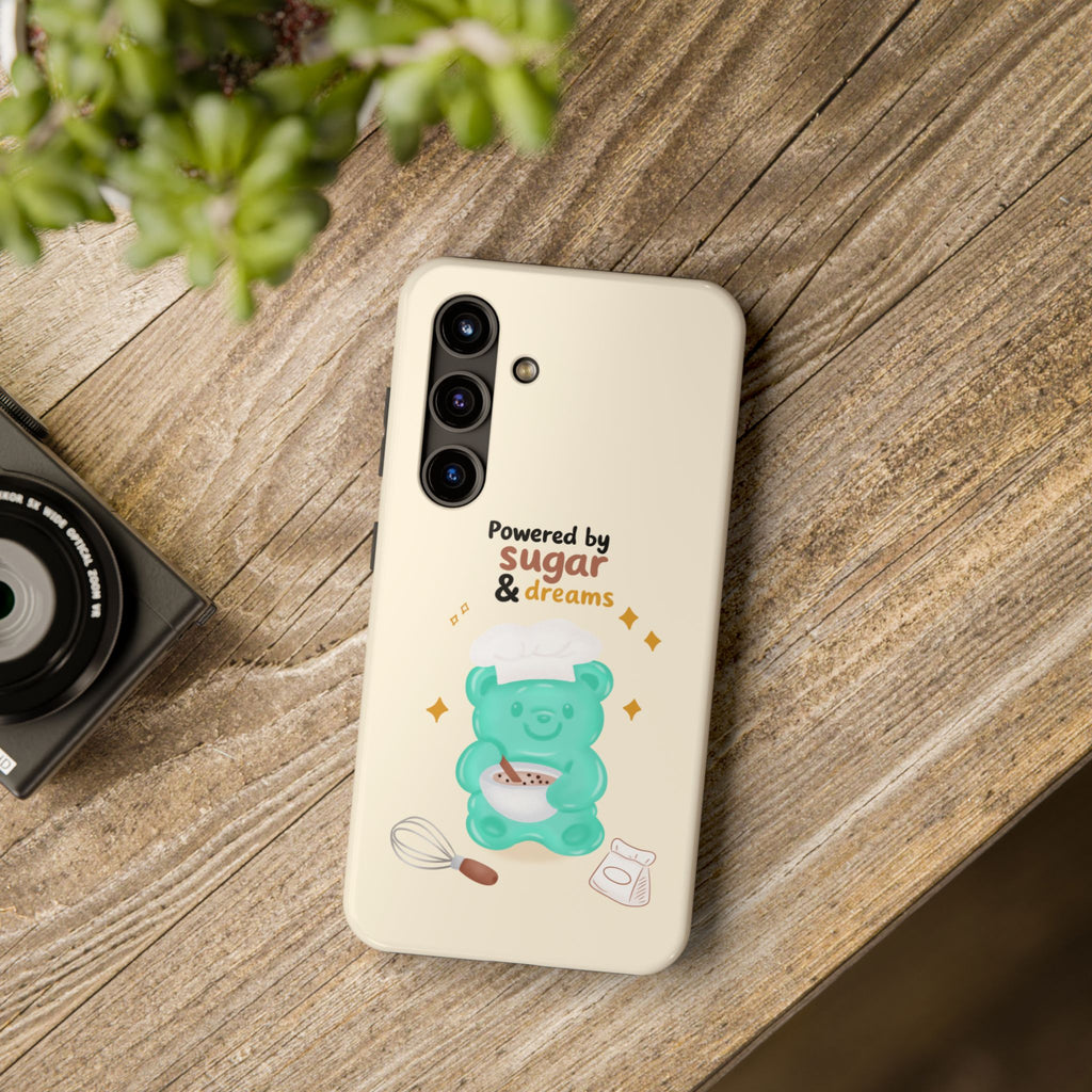 "Powered by Sugar & Dreams"  Gummy Life Tough Samsung Case