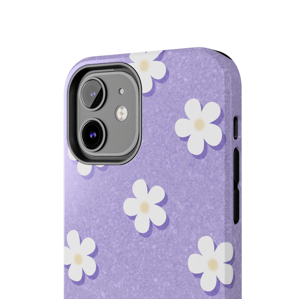 Daisy Daydream – Light Scatter Lilac Tough iPhone Case