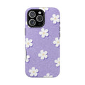 Daisy Daydream – Light Scatter Lavender MagSafe iPhone Case