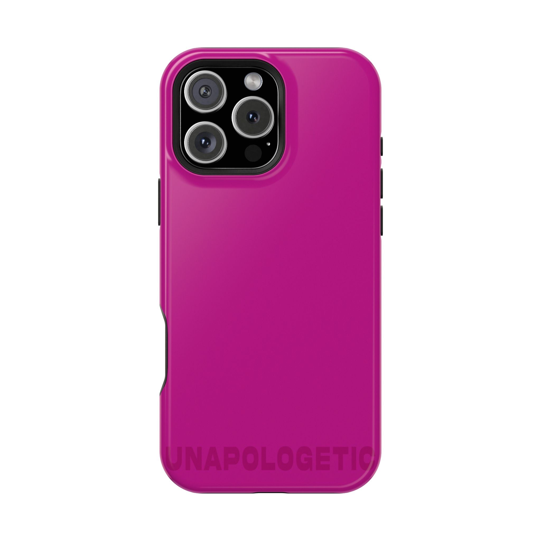 "UNAPOLOGETIC" Fuchsia Power Hues MagSafe iPhone Case