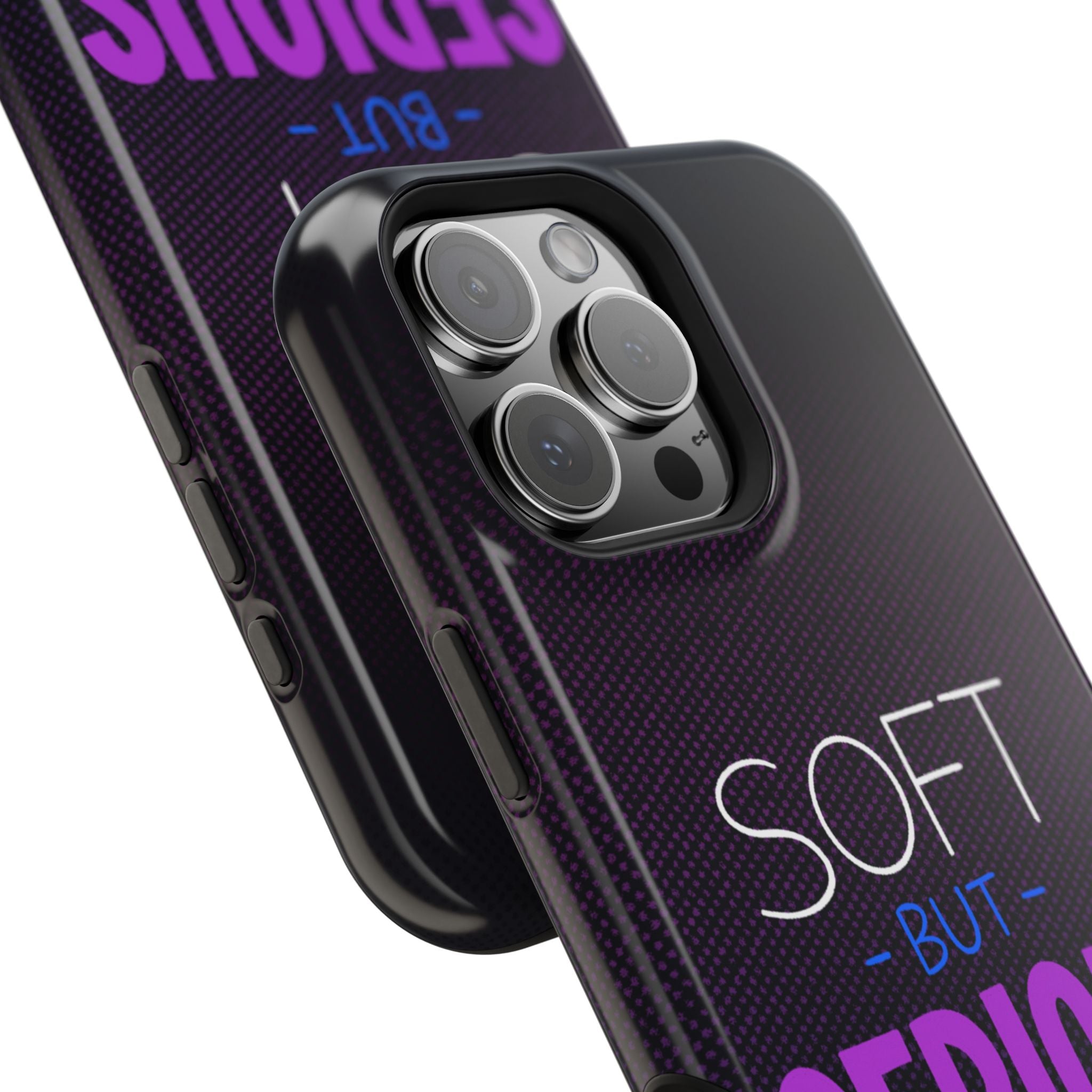 "Soft But Serious" Bold Type MagSafeiPhone Case