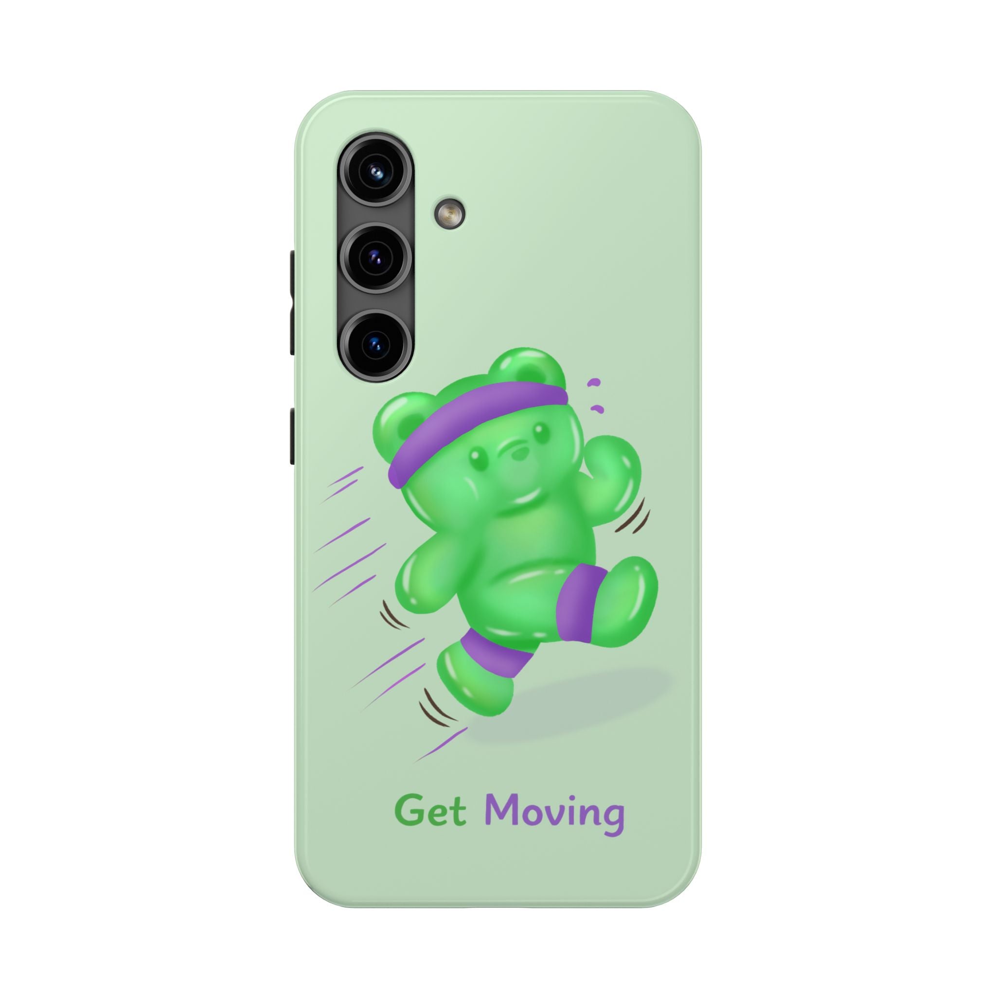 "Get Moving"  Gummy Life Tough Samsung Case
