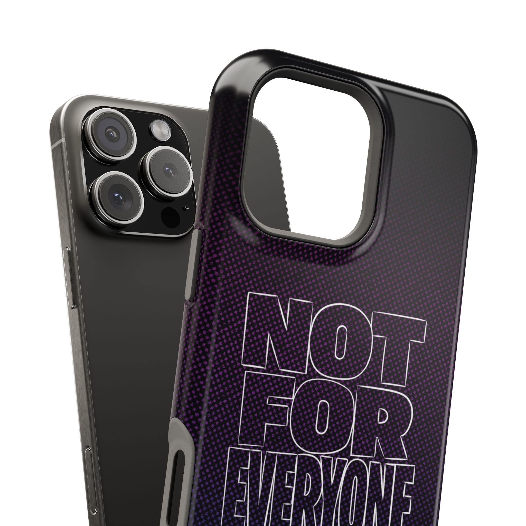 "NOT FOR EVERYONE" Bold Type MagSafe iPhone Case