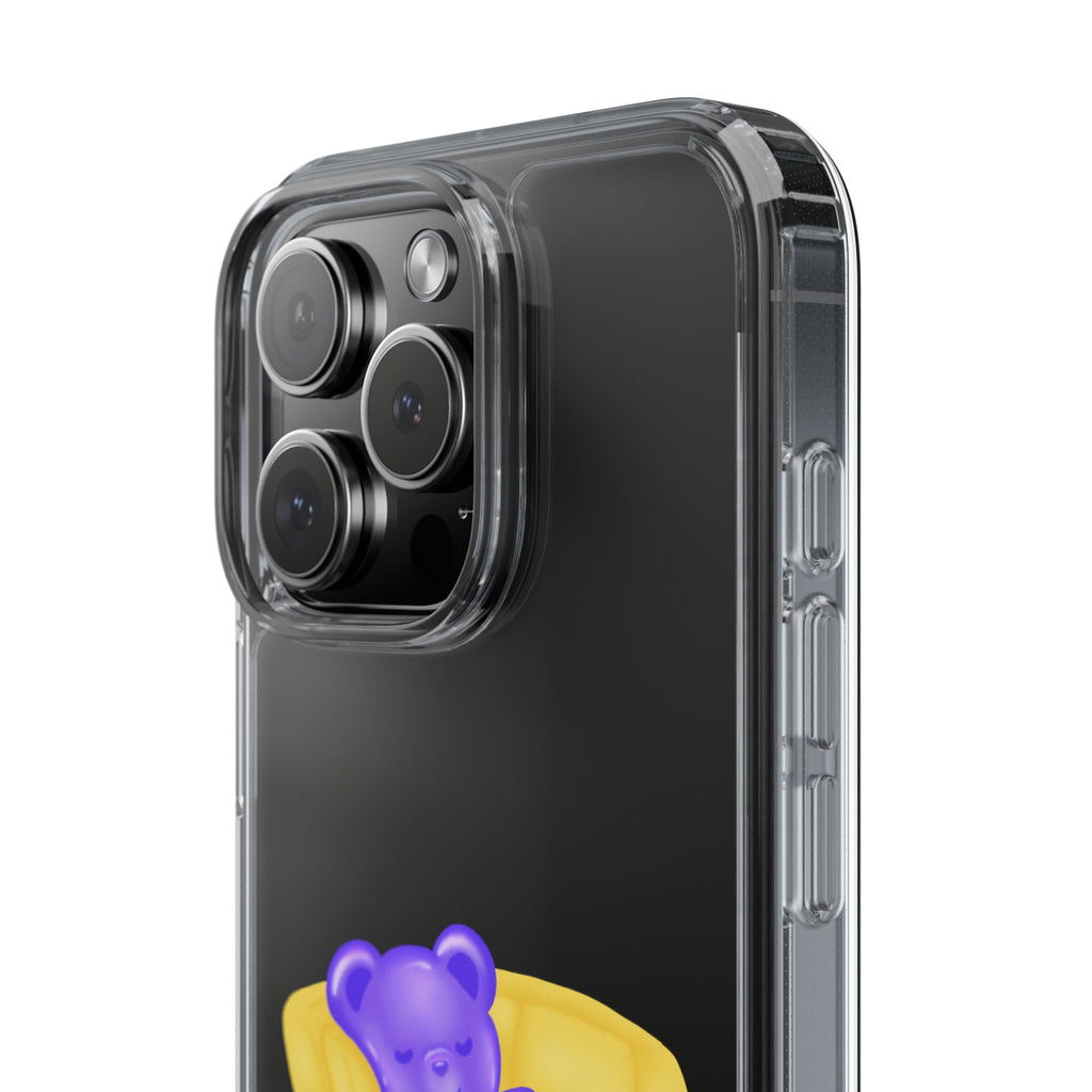 "Living My Best Life" Gummy Life Clear Phone Case