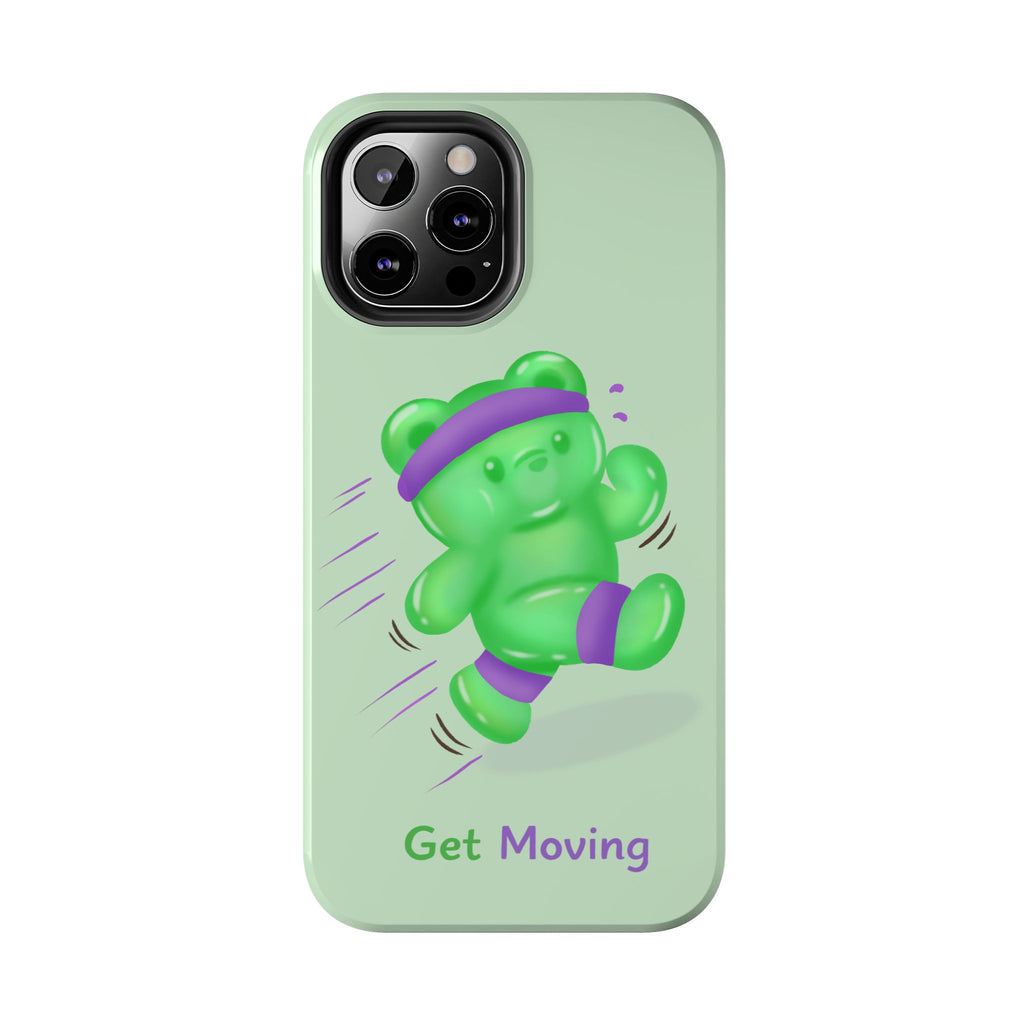"Get Moving"  Gummy Life Tough iPhone Case