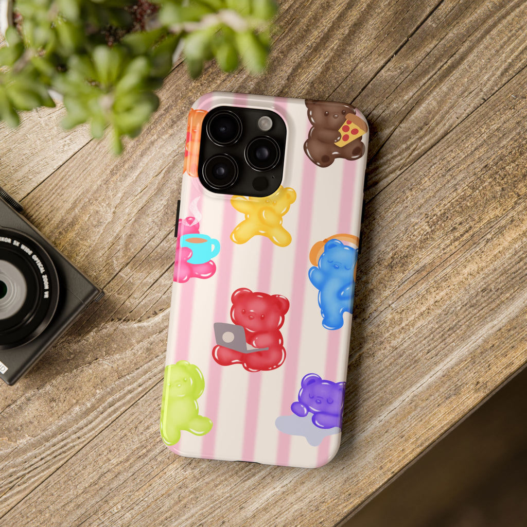 "Life as a Gummy" Gummy Life Tough iPhone Case