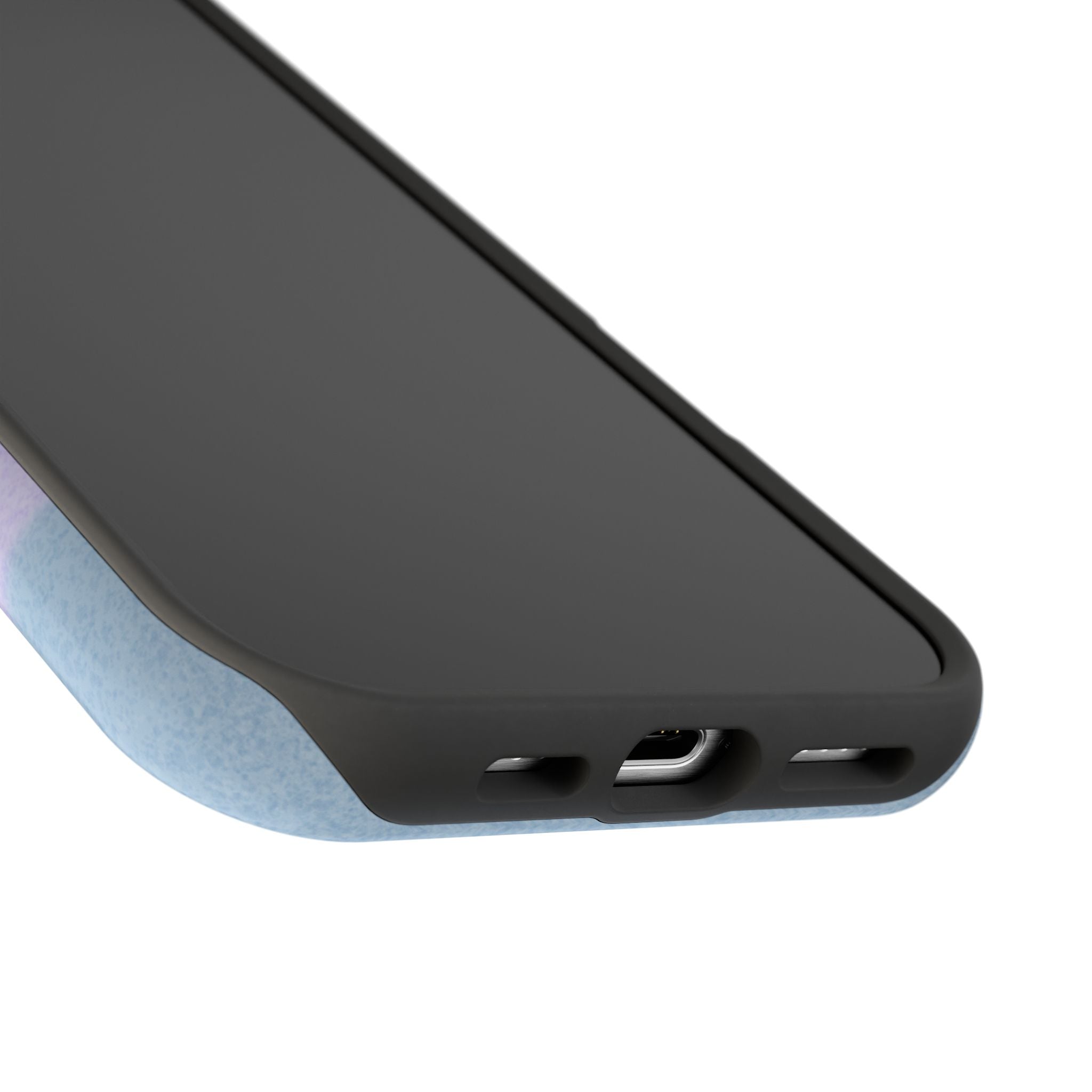 Soft Pastel Waves MagSafe iPhone Case — Dreamy Minimalist Cream, Blush & Lavender