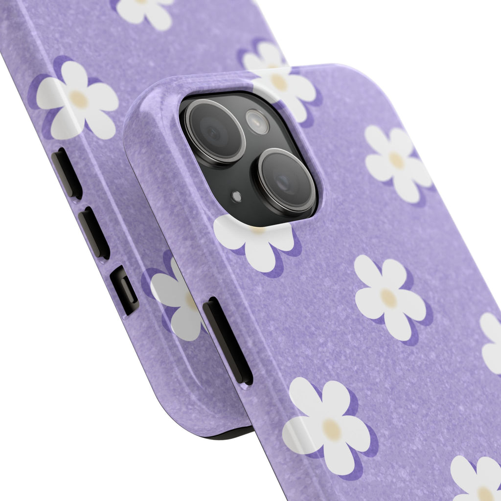 Daisy Daydream – Light Scatter Lilac Tough iPhone Case