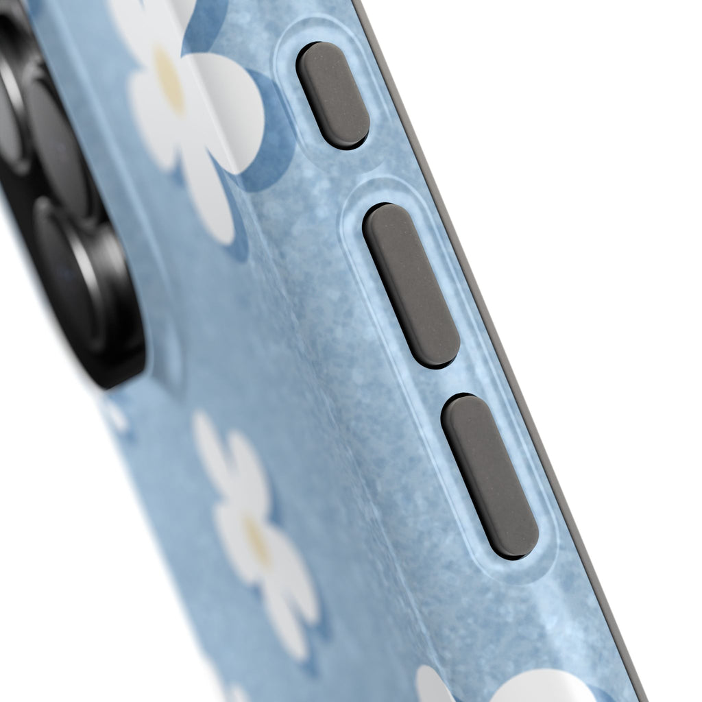 Daisy Daydream – Light Scatter Sky Blue MagSafe iPhone Case